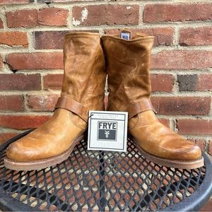 Frye Veronica Shortie Boot Camel 7.5